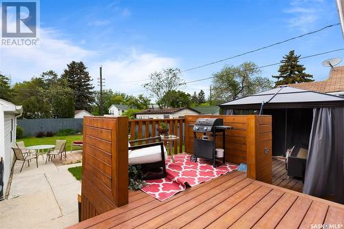 724 Mctavish Street, Regina, SK - Outdoor With Deck Patio Veranda