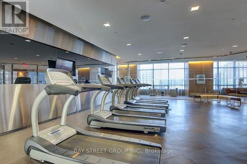 3821 - 5 Sheppard Avenue E, Toronto, ON - Indoor Photo Showing Gym Room