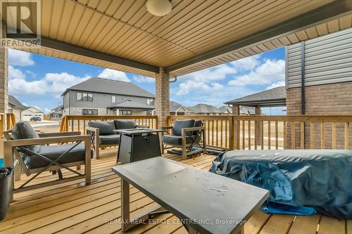 129 Tuscany Trail, Chatham-Kent, ON - Outdoor With Deck Patio Veranda With Exterior