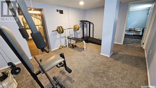 460 4Th Avenue Nw, Swift Current, SK - Indoor Photo Showing Gym Room