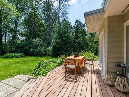 Terrasse - 91 Rue Birch Hill, Hudson, QC - Outdoor With Deck Patio Veranda With Exterior