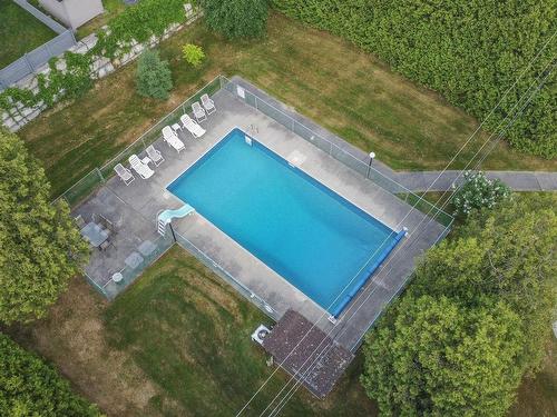 Overall view - 8615 7E Avenue, Saint-Georges, QC - Outdoor With In Ground Pool With View