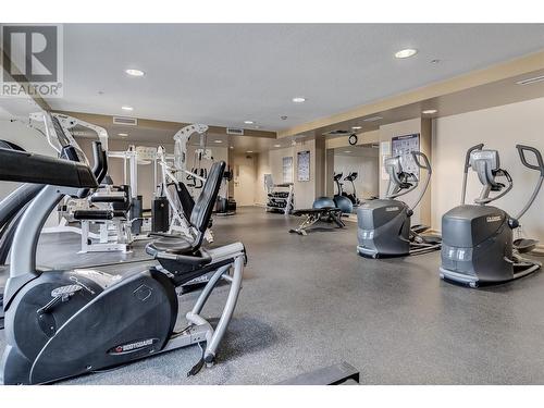 1160 Bernard Avenue Unit# 305, Kelowna, BC - Indoor Photo Showing Gym Room