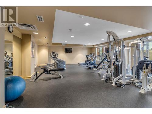 1160 Bernard Avenue Unit# 305, Kelowna, BC - Indoor Photo Showing Gym Room