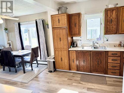 131 Brunetville Rd, Kapuskasing, ON - Indoor Photo Showing Kitchen With Double Sink