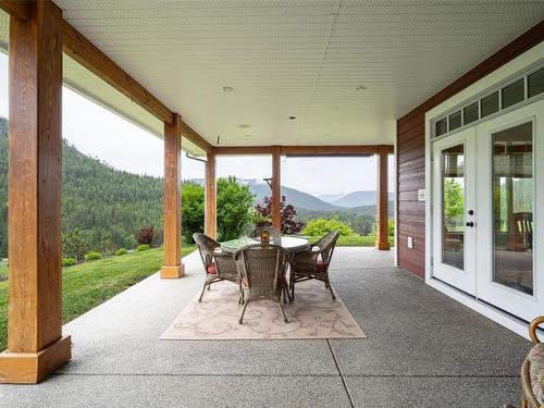 705 Creighton Valley Road, Lumby, BC - Outdoor With Deck Patio Veranda With Exterior