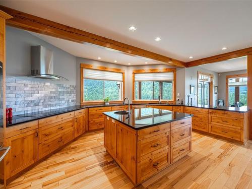 705 Creighton Valley Road, Lumby, BC - Indoor Photo Showing Kitchen