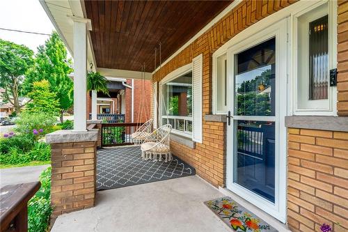 121 Balmoral Avenue N, Hamilton, ON - Outdoor With Deck Patio Veranda With Exterior