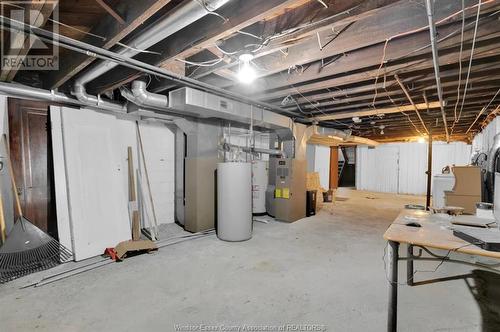 1525 Dufferin, Windsor, ON - Indoor Photo Showing Basement