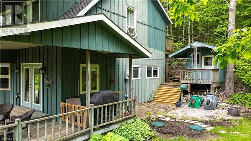 11 Shoreline Drive, Northern Bruce Peninsula, ON - Outdoor With Deck Patio Veranda With Exterior