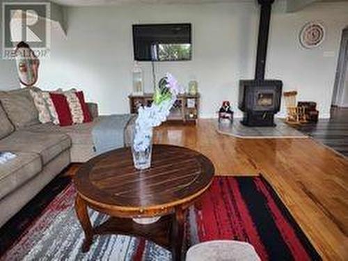 3 Sunset Drive, Badger, NL - Indoor Photo Showing Living Room With Fireplace