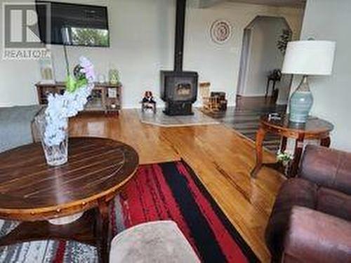 3 Sunset Drive, Badger, NL - Indoor Photo Showing Living Room With Fireplace