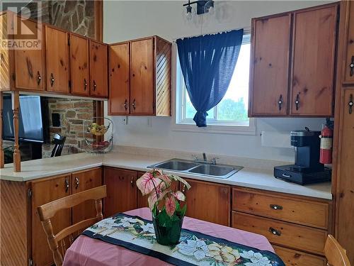 2 Victoria Street, Lyn, ON - Indoor Photo Showing Kitchen With Double Sink