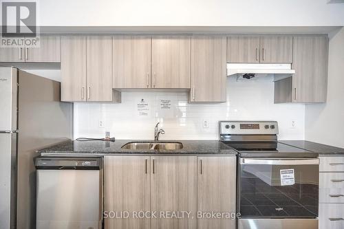 110 - 4 Spice Way, Barrie (Innis-Shore), ON - Indoor Photo Showing Kitchen With Double Sink With Upgraded Kitchen