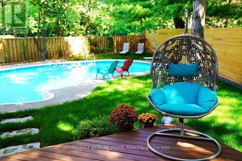 8 Medalist Road, Toronto (St. Andrew-Windfields), ON - Outdoor With In Ground Pool With Deck Patio Veranda With Backyard