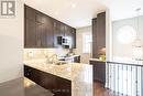 1402A Eglinton Avenue W, Toronto, ON  - Indoor Photo Showing Kitchen With Double Sink With Upgraded Kitchen 