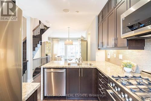 1402A Eglinton Avenue W, Toronto, ON - Indoor Photo Showing Kitchen With Double Sink With Upgraded Kitchen