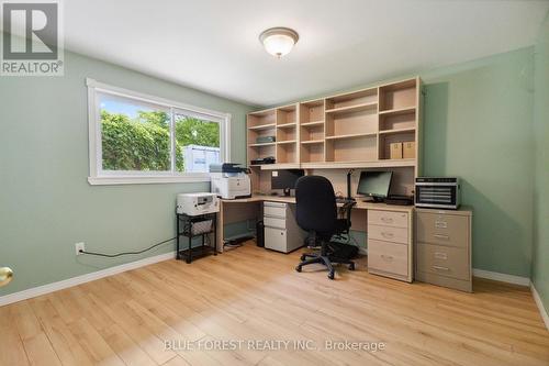 Main Floor Bedroom/Office - 126 Odessa Avenue, London, ON - Indoor Photo Showing Office