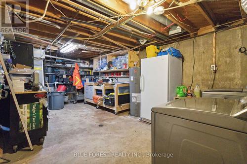 Utility/Laundry Room - 126 Odessa Avenue, London, ON - Indoor Photo Showing Basement
