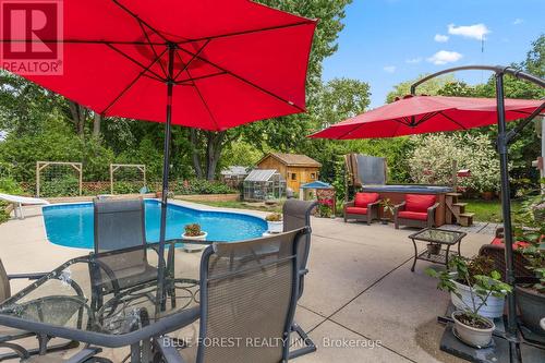 126 Odessa Avenue, London, ON - Outdoor With In Ground Pool