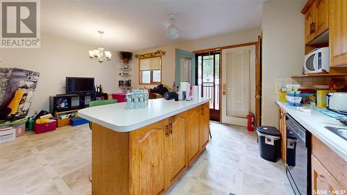 3321 Brookshire Lane, Regina, SK - Indoor Photo Showing Kitchen With Double Sink