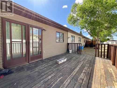 3321 Brookshire Lane, Regina, SK - Outdoor With Deck Patio Veranda With Exterior