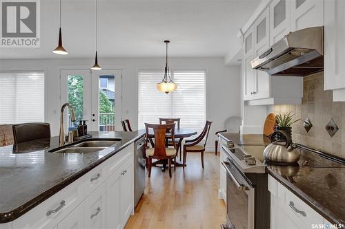 4643 Ellard Court, Regina, SK - Indoor Photo Showing Kitchen With Double Sink