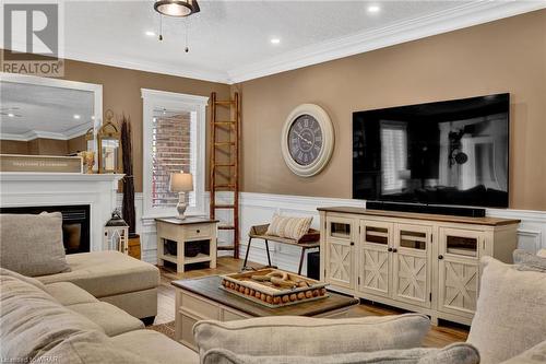 265 Deer Ridge Drive, Kitchener, ON - Indoor Photo Showing Other Room With Fireplace