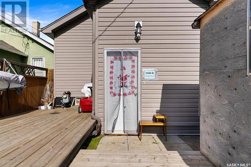 2340 Reynolds Street, Regina, SK - Outdoor With Deck Patio Veranda With Exterior