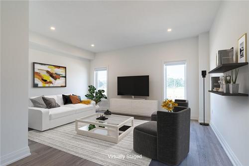 VIRTUALLY STAGED - 13 Raspberry Lane, Mount Hope, ON - Indoor Photo Showing Living Room