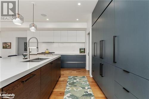 416532 10Th Line, Clarksburg, ON - Indoor Photo Showing Kitchen With Double Sink