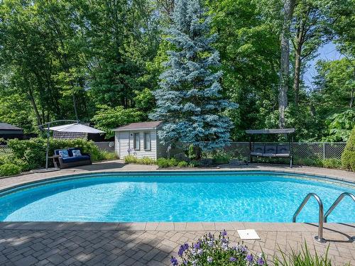 Pool - 25 Av. De Montsec, Lorraine, QC - Outdoor With In Ground Pool With Backyard