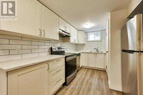 #2 - 15 Athens Street, Hamilton, ON - Indoor Photo Showing Kitchen With Stainless Steel Kitchen With Double Sink With Upgraded Kitchen