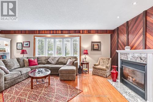 239 Oxbow Park Road, Wasaga Beach, ON - Indoor Photo Showing Living Room With Fireplace