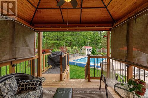 239 Oxbow Park Road, Wasaga Beach, ON - Outdoor With Deck Patio Veranda With Exterior