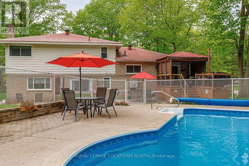 239 Oxbow Park Road, Wasaga Beach, ON - Outdoor With In Ground Pool With Deck Patio Veranda