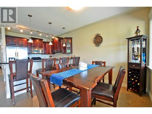 3460 Parkway Road Unit# A202 Lot# Mabel Lake, Enderby, BC - Indoor Photo Showing Dining Room