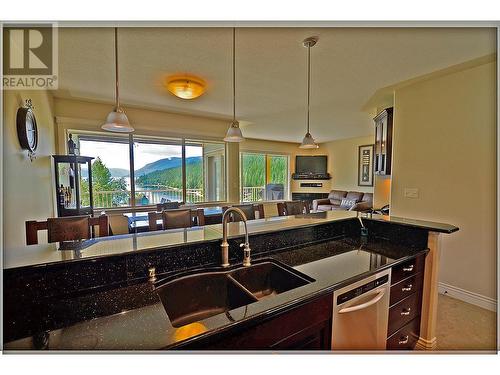 3460 Parkway Road Unit# A202 Lot# Mabel Lake, Enderby, BC - Indoor Photo Showing Kitchen With Double Sink