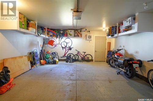 3366 Green Poppy Street, Regina, SK - Indoor Photo Showing Garage