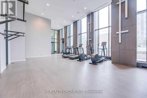 2701 - 15 Holmes Avenue, Toronto, ON - Indoor Photo Showing Gym Room