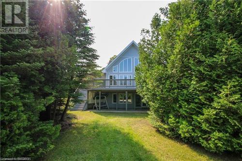 35 Devils Glen Road, Northern Bruce Peninsula, ON - Outdoor With Deck Patio Veranda