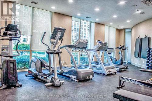 603 - 28 Harrison Garden Boulevard, Toronto, ON - Indoor Photo Showing Gym Room