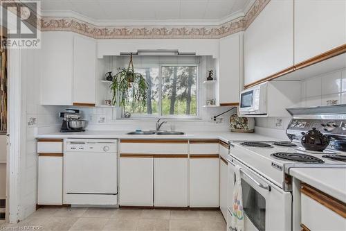 318397 Grey Rd 1, Georgian Bluffs, ON - Indoor Photo Showing Kitchen With Double Sink