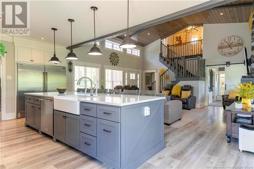 630 Route 124, Norton, NB - Indoor Photo Showing Kitchen With Upgraded Kitchen