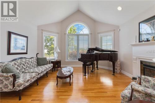 12 Oakcroft Crescent, Moncton, NB - Indoor Photo Showing Living Room With Fireplace