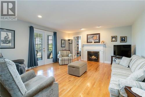 12 Oakcroft Crescent, Moncton, NB - Indoor Photo Showing Living Room With Fireplace