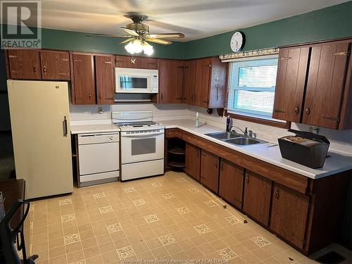 156 Richmond Street, Amherstburg, ON - Indoor Photo Showing Kitchen With Double Sink