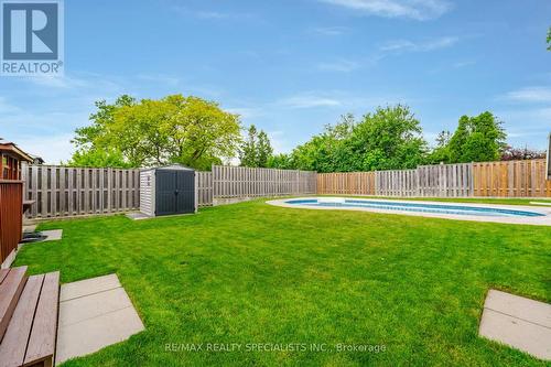 349 Kristin Grove, Mississauga, ON - Outdoor With In Ground Pool With Backyard