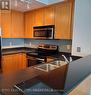 3108 - 3939 Duke Of York Boulevard, Mississauga, ON  - Indoor Photo Showing Kitchen With Double Sink 