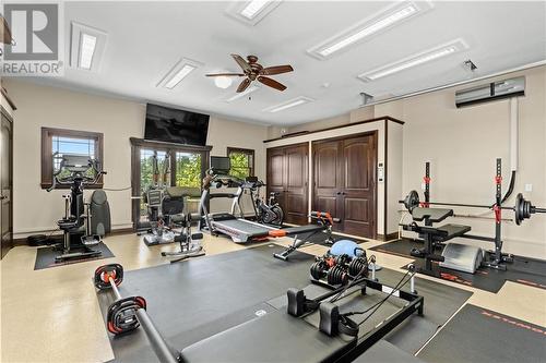 270 Spence Lane, Athens, ON - Indoor Photo Showing Gym Room